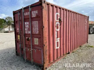 Isoleret container 20 fod