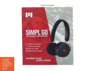 Simpl Go wireless sweat-proof headphones fra Miiegu (str. 17 x 20 cm)