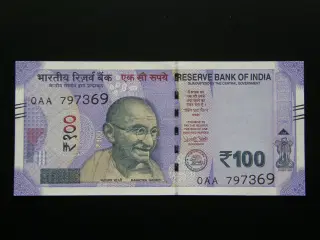 Indien  100 Rupees  2018  Unc.