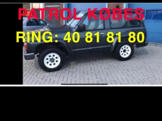 Nissan Patrol KØBES!