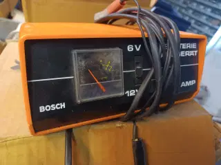 Bosch 6 volt og 12 volt lader