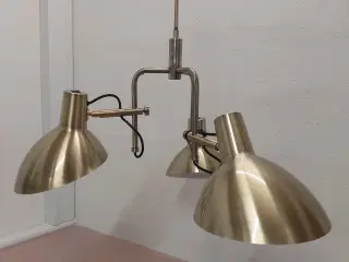 Loftlampe, metropole, messing. Ubrugt 