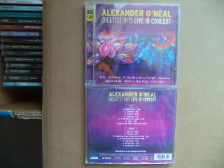 ALEXANDER O'NEAL ** Greatest Hits Live In Concert 