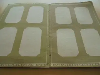Diamant-Avena – meget gammelt samlekort-album  