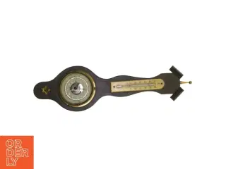 Vintage barometer med termometer (str. 34. cm)