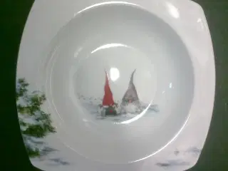 Firkløveren Åsas tomtebod = Nisse dyb tallerken