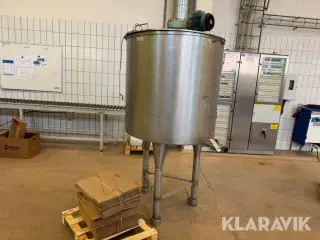 Rustfritstål tank