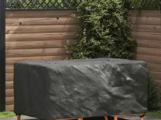 Overtræk til havemøbler Sort 150 x 90 x 75 cm 600D