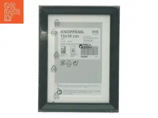 Sort billedramme fra IKEA (str. 13 x 18 cm)