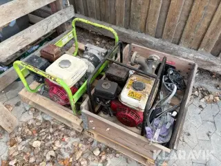 Generator og pumpe - 2 styk
