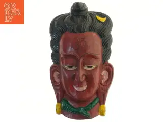 Vægdekoration med maske (str. 32x17 cm)