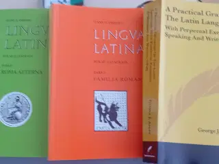 Latinske lære- og grammatikbøger sælges