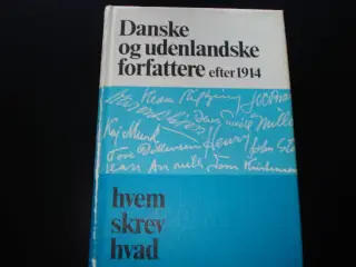 Danske og udenlandske forfattere 