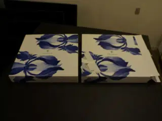 2 stk. tallerkner ROYAL COPENHAGEN IRIS 27