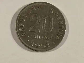20 Centavos 1951 Argentina