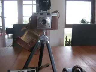 Gamle fotografiapparater
