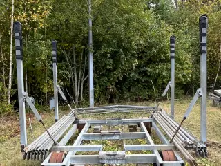 BÅDVOGN- Varmgalvaniseret