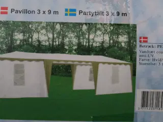 Pavillon  9m X 3m sælges.