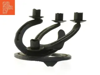 Vintage lysestage (str. 21 cm)