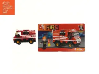 Brandbil byggesæt fra Sluban (str. 11,5 cm)