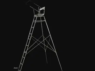 Skydestige - fritstående