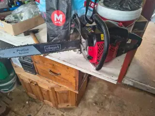 SCHEPPACH MOTORSAV i fin stand