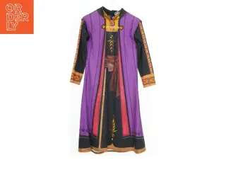 Udklædningskjole med lilla tema fra Frozen (str. 110)