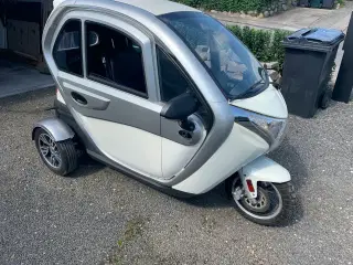 kabinescooter med ny batteripakke.