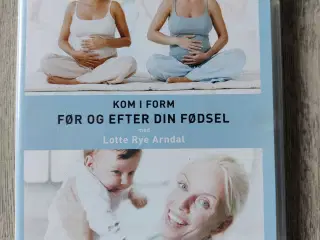 DVD Kom i form før og efter din fødsel