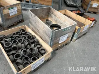 Overgange, pakninger og endepropper - 4 paller