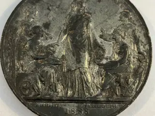 Medalje - 1888 Kjøbenhavn