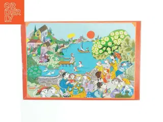 Bjorn Wiinblad Middag puslespil fra Bjørn Wiinblad (str. 500 brikker)