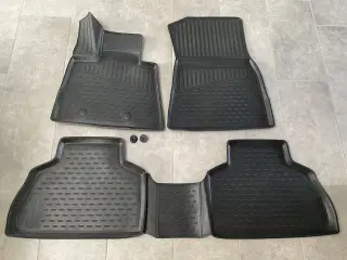 BMW komplet gummimåtte sæt