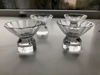 Små krystal glas