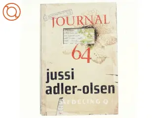 Journal 64 af Jussi Adler-Olsen (Bog)