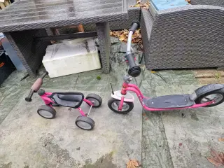 PUKY løbehjul og løbecykel