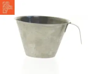 Rustfrit stål målebæger (str. Ø 8 cm)