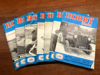 GAMLE HOBBY BLADE 1961 - 1962 - 1963