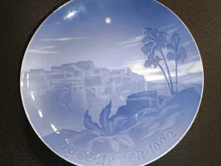 Juleplatte fra 1922 - Stjerne ved Betlehem - Julea