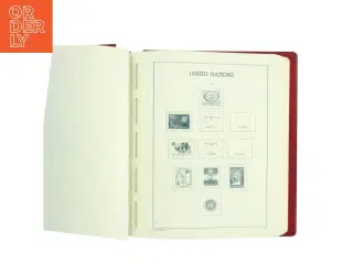 Leuchtturm UN frimærke fortryksalbum 1951-1984