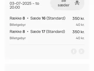 Billetter til SPARK-koncert den 3. juli, kl. 20