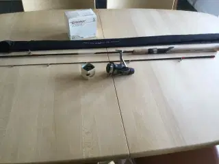 Fiskestang m. hjul