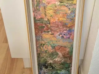 Flot oliemaleri af Albert Emiel fra 1973, Bornholm