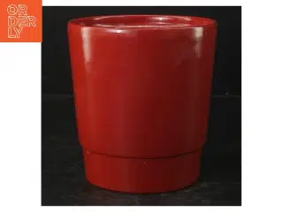 Rød keramik potte (str. 14 cm)