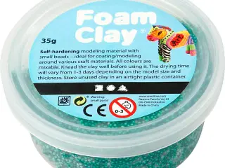 Foam Clay® Mørk Grøn - 35g Selvhærdende Modellering
