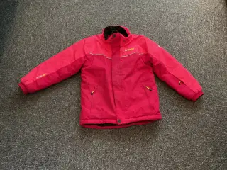 Vinter/ski jakke og elefanthue str 128/134