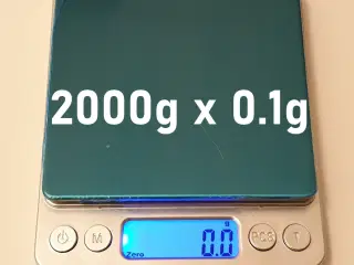 Digital Vægt Digital Scale 2000g x 0.1g