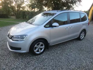 VW Sharan 2.0 TDI 140 Hk Årg 10, 7 pers..