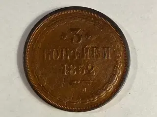 3 Kopeks Russia 1852