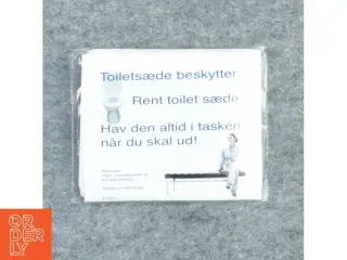 Toiletsæde beskytter fra Nemt Og Rent (str. 13 x 10 cm)